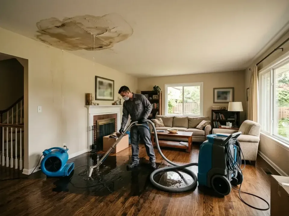 attic-pipe-burst-ceiling-drip-008 — frequently asked questions, Water Damage Restoration & Carpet Care in Orange Park, FL